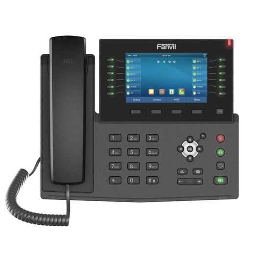 Fanvil X7C 20SIP Bluetooth PoE Video VoIP Phone with Gigabit support