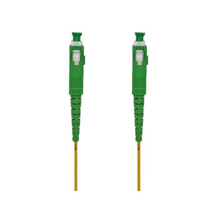 Scoop Fibre Flylead SC-SC APC 1M SM 2.0mm cable displayed against a neutral background.