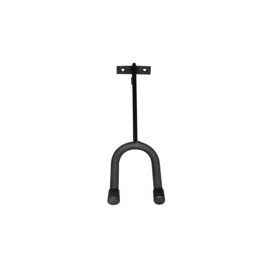 Athletic 31cm Guitar Hanger mounted on a wall, designed to securely hold a guitar.