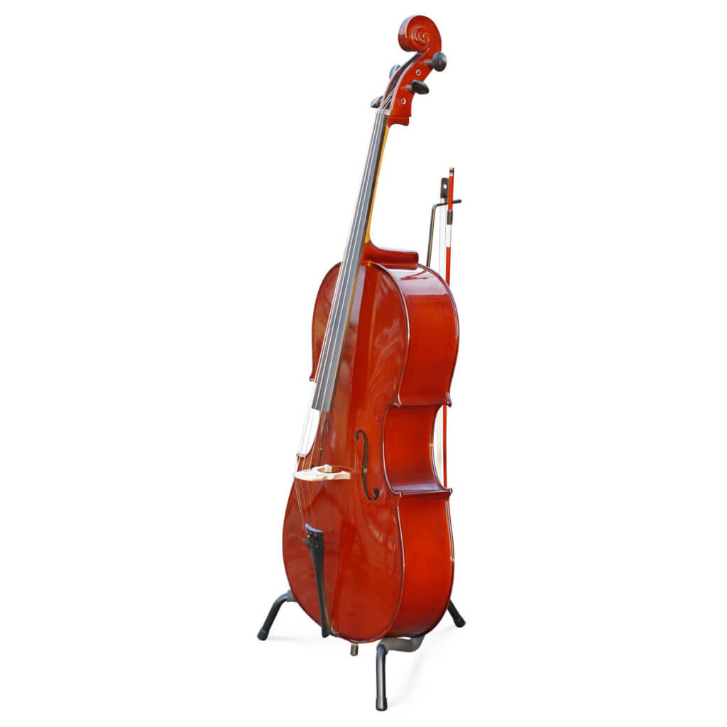 ATHLETIC GIT-5 Fully Foldable Universal Guitar Stand showcasing its compact and versatile design.