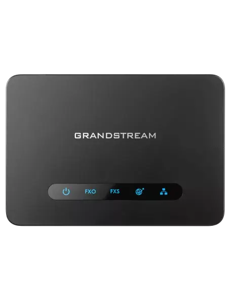 Grandstream HT-813 SIP ATA device featuring 1 FXS and 1 FXO port.