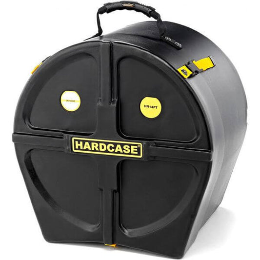 A hardcase designed for a 14-inch floor tom drum, providing protection and durability during transport.