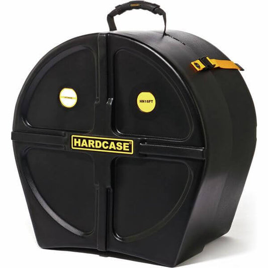 Hardcase 16 inch floor tom drum case, designed for protecting and transporting drums.