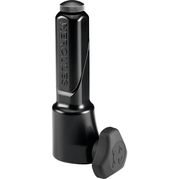 HERCULES STANDS SS100B EZ Speaker Stand Adaptor for 35mm to 40mm speaker mounts, showcasing its adjustable and secure fit.