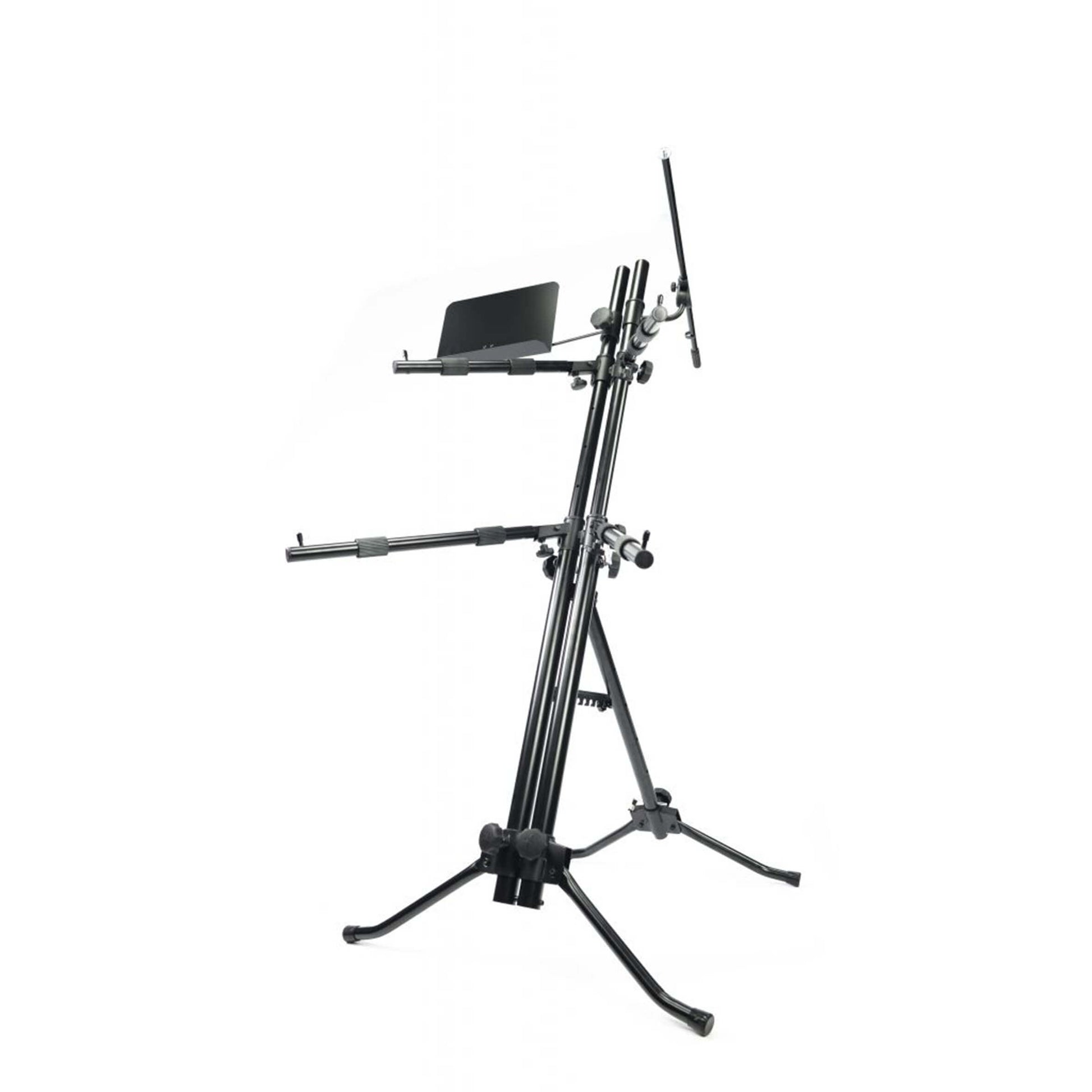 ATHLETIC Keyboard Stand 50KG, a bi-level adjustable stand designed for music and microphone use.
