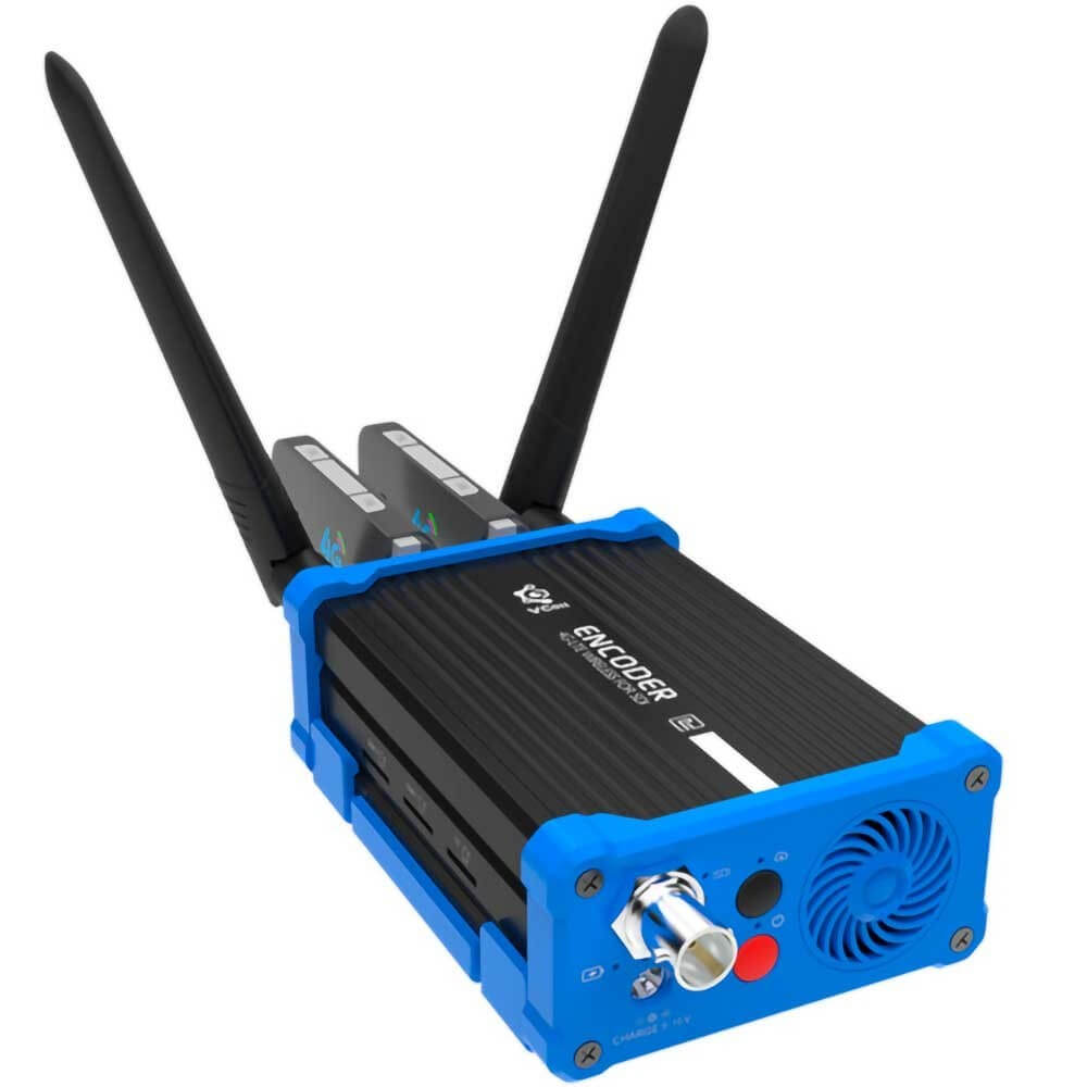 Wireless Encoder Interface Kiloview P2 HDMI Wireless 4G-LTE Video Encoder with Monthly Service ...