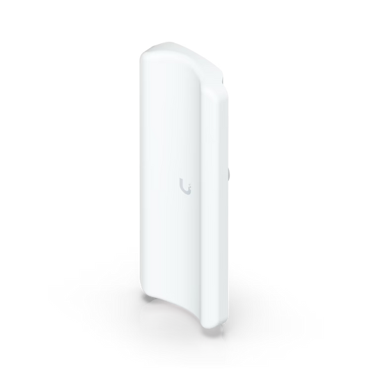 Front view of the Ubiquiti UISP airMAX LiteAP AC 5GHz 17dBi 90° Radio with GPS.