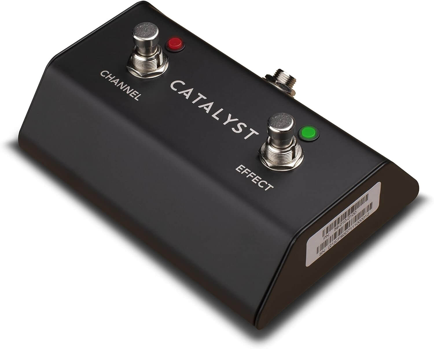 LINE 6 LFS2 Footswitch designed for Catalyst Amplifiers, featuring remote control for channel and effects.