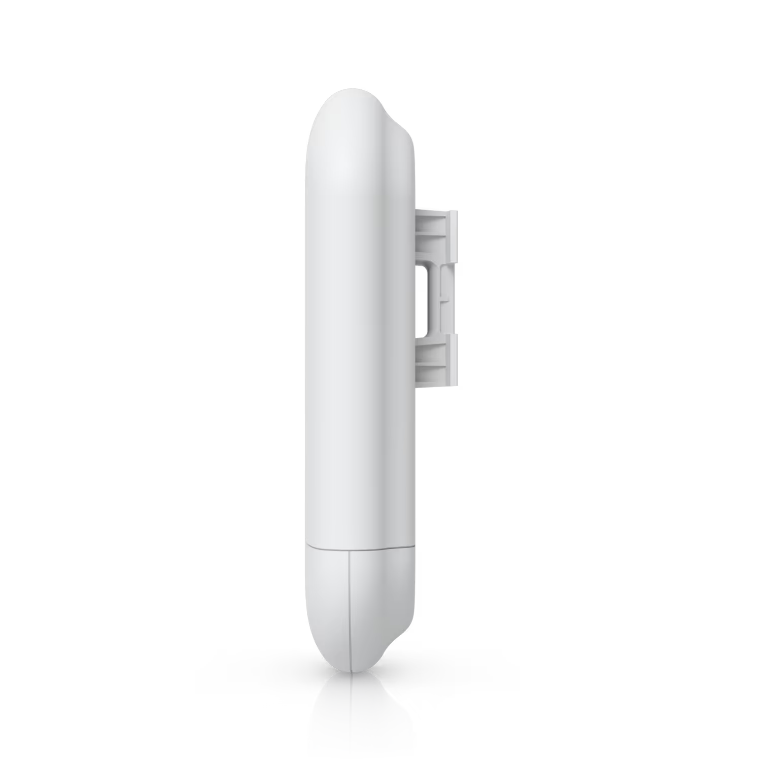 Ubiquiti UISP airMAX Loco AC 5GHz 13dBi Radio with mounting bracket attached.