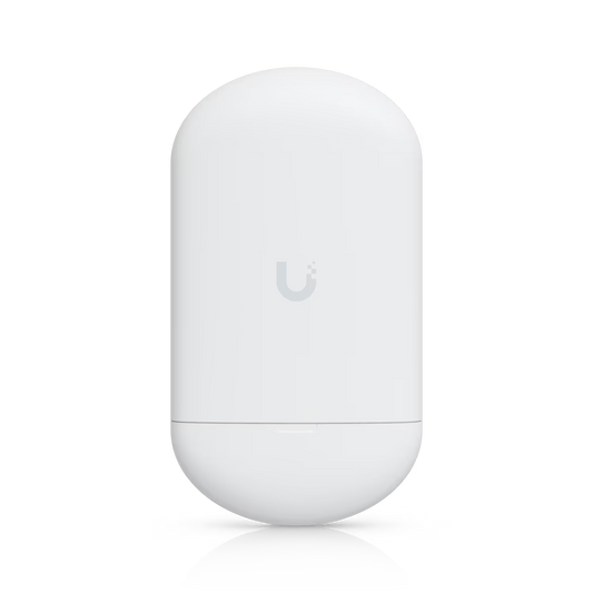 Front view of the Ubiquiti UISP airMAX Loco AC 5GHz 13dBi Radio.