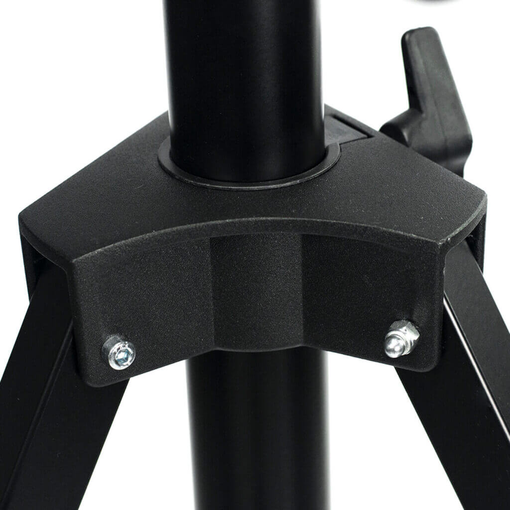 ATHLETIC Heavy Duty Winch Lighting Stand with a 60KG load capacity, showcasing its sturdy design and functionality.