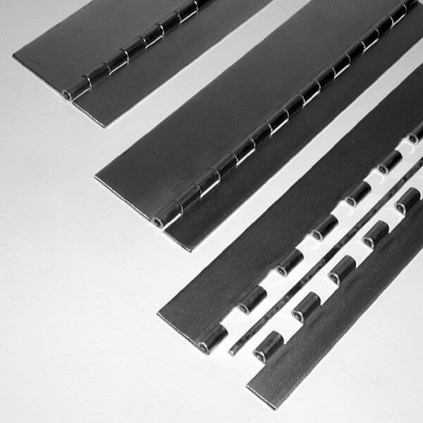 Heavy duty piano hinge with removable pin, 1.83 meters long, suitable for various applications.