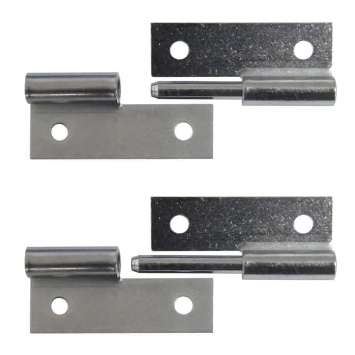 Penn Elcom P3050 Slip/Lift Off Hinges designed for separating at 90 degrees, shown in a detailed image.