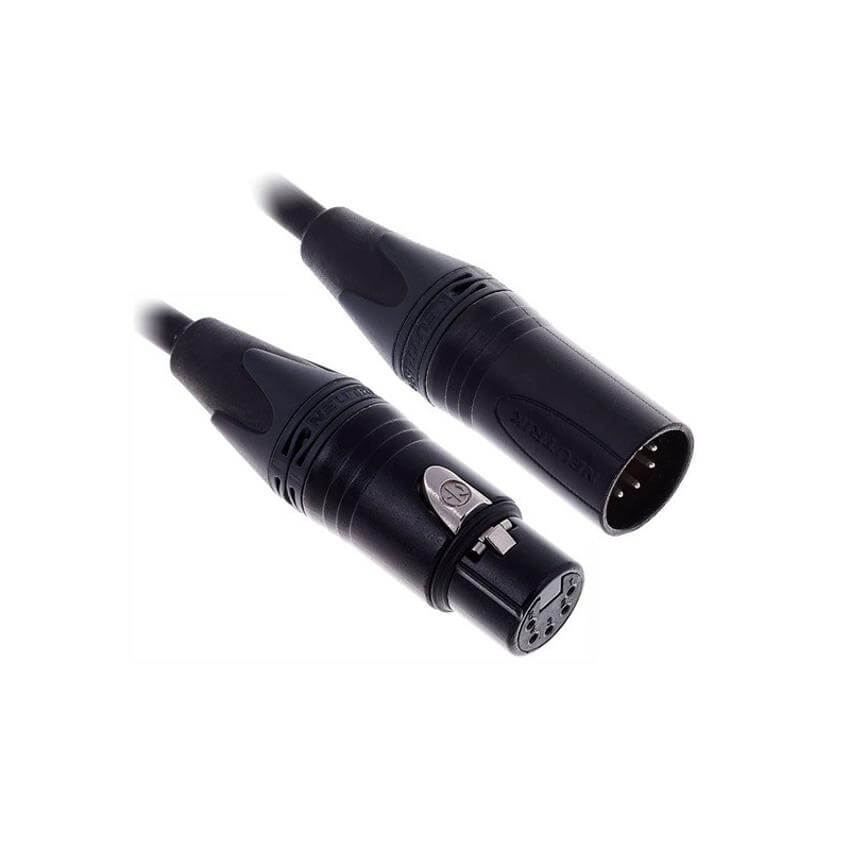 MAGICFX LEAD DMX 5PIN XLR PL-5PIN XLR SOCKET 15M - A flexible DMX cable designed for reliable signal transmission.