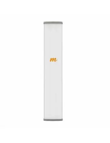 Mimosa N5-45X4 antenna designed for 4.9-6.4 GHz frequency range with a 45-degree beamwidth, featuring a 22 dBi gain and 4 ports.