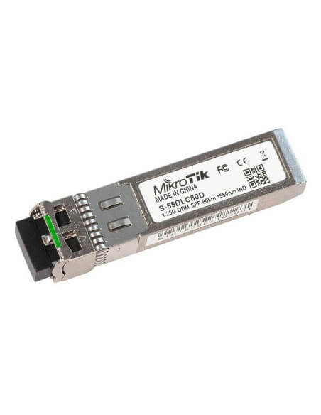 MikroTik Multi-mode SFP Module for high-speed networking applications.