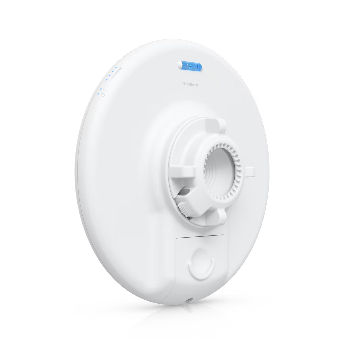 Accessories included with the Ubiquiti UISP airMAX NanoBeam AC 2GHz 13dBi Radio, featuring mounting hardware.