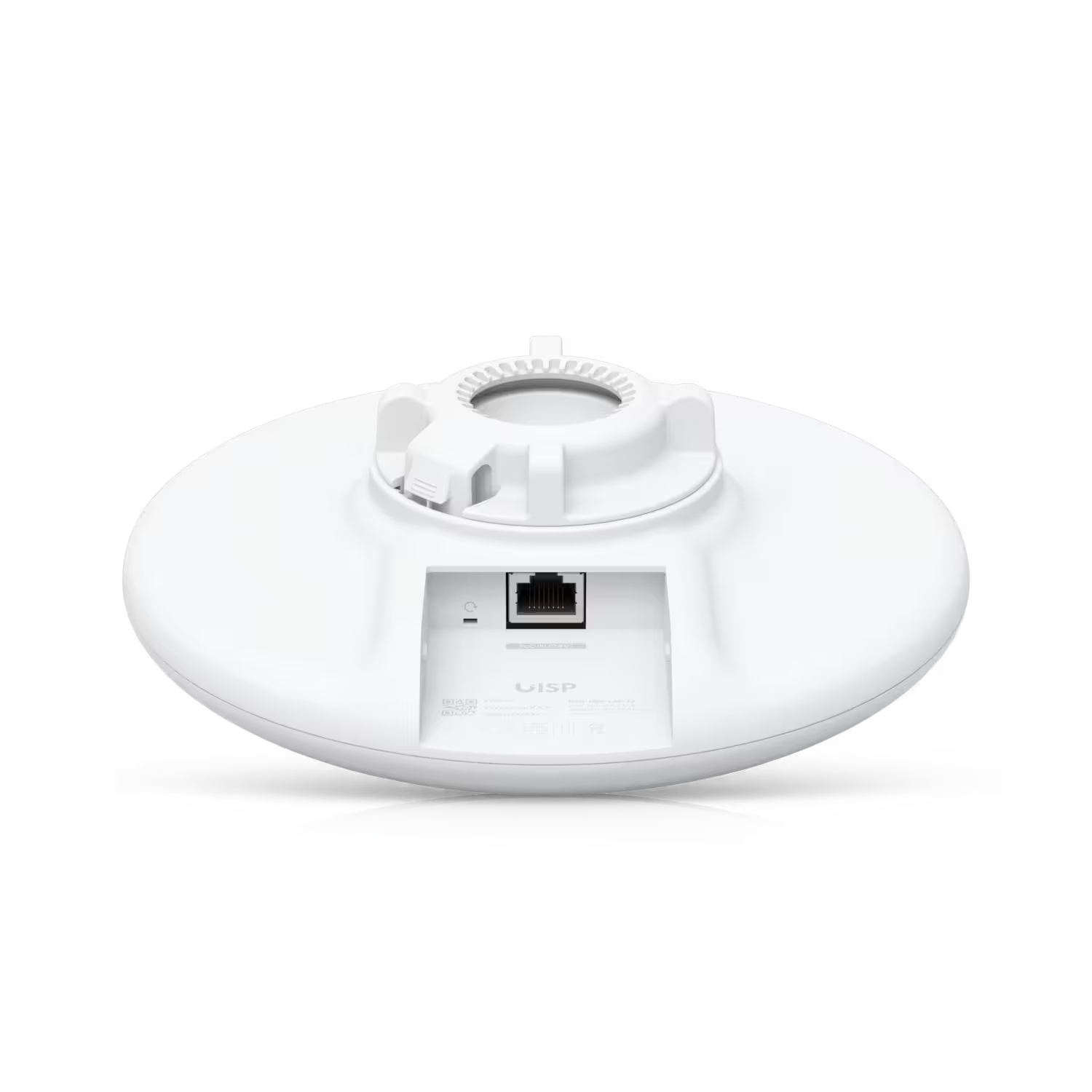 Ubiquiti UISP airMAX NanoBeam AC 2GHz 13dBi Radio in use, providing wireless connectivity in an outdoor setting.