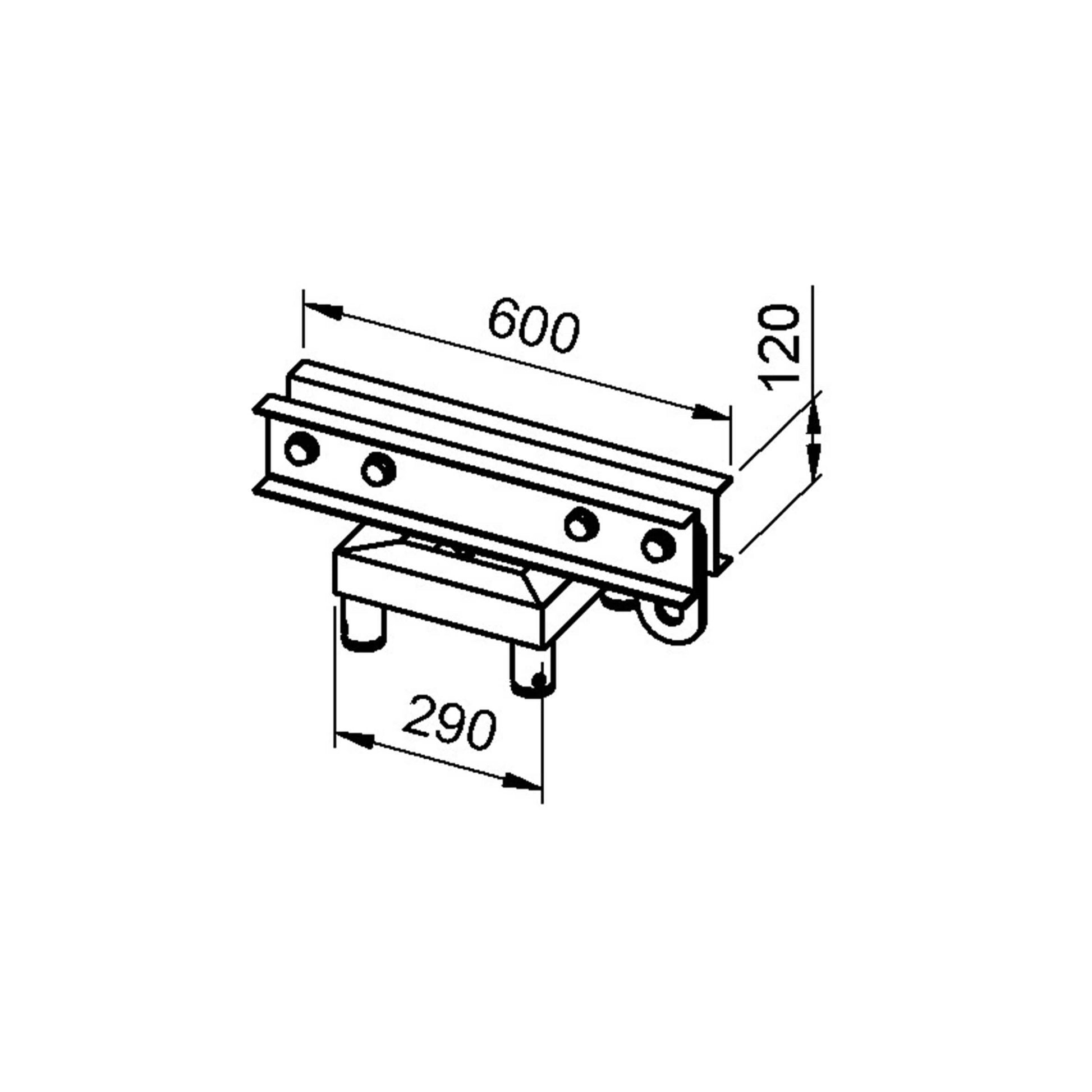 ALUSTAGE W.NDS290.0 QUAD 290 TOWER TOP - Professional stage equipment designed for high performance and durability.