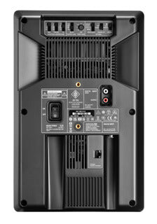 Neumann KH 150 EU/KC Studio Monitor in anthracite color, showcasing a DSP-powered 6.5-inch two-way nearfield monitor designed for deep bass response.