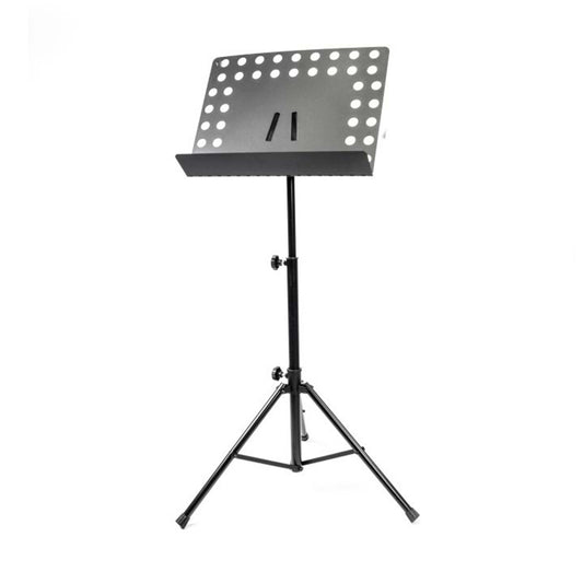 Athletic 3.40kg black music stand, ideal for musicians and performers.