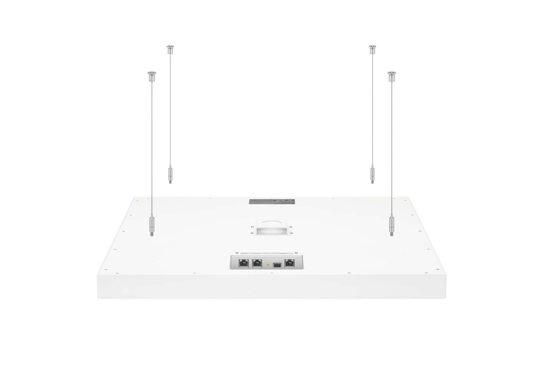 Sennheiser OCA SL CM SK Suspension Kit for TCC 2, designed for high ceiling installations, showcasing the product in a clear and detailed manner.