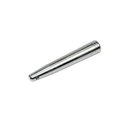 ALUSTAGE M.SZ02.03 Truss Pin, a durable stage connector designed for trussing systems, shown in a close-up view.