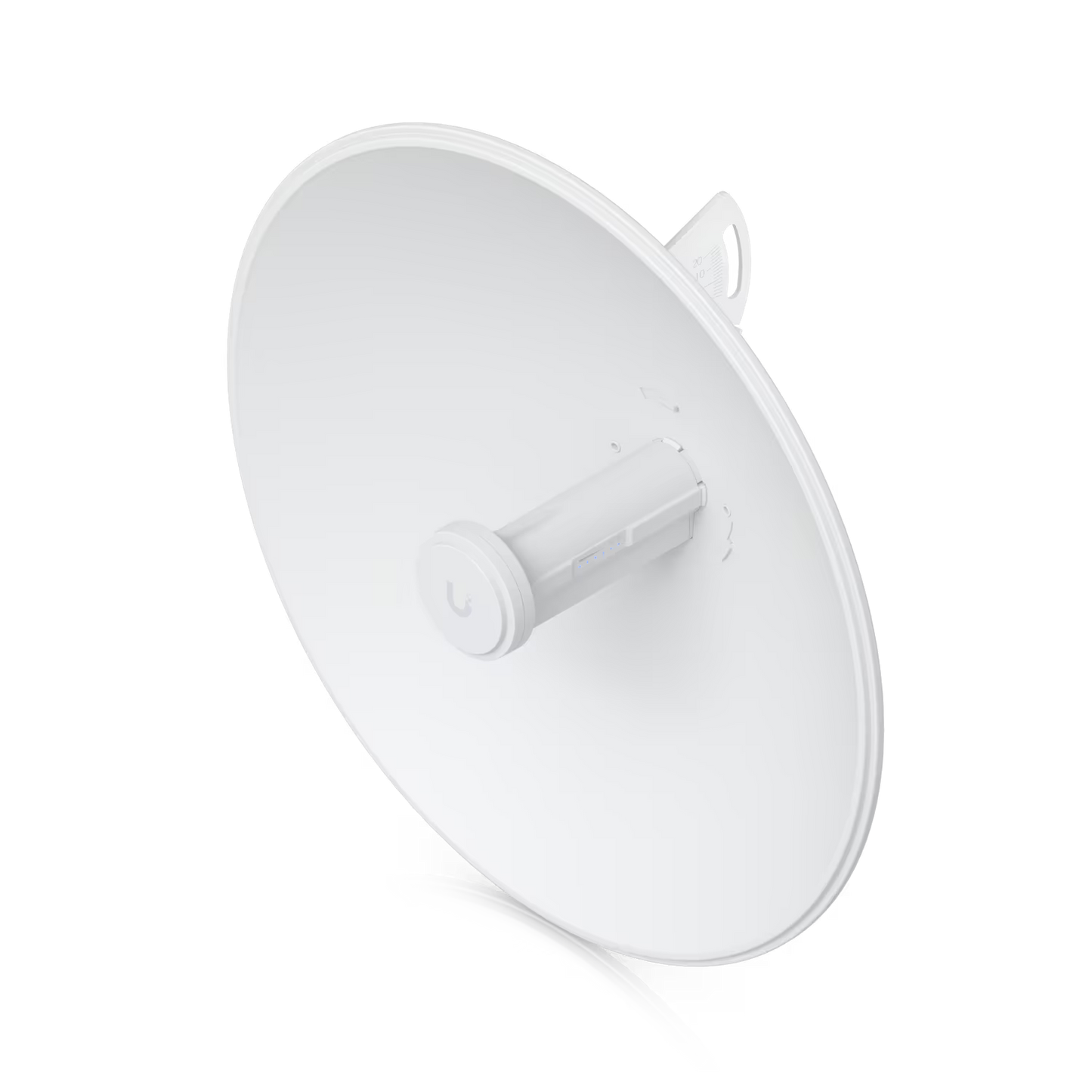 Ubiquiti UISP airMAX PowerBeam M5 5GHz 25dBi Radio front view.