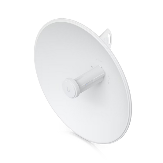 Ubiquiti UISP airMAX PowerBeam M5 5GHz 25dBi Radio front view.