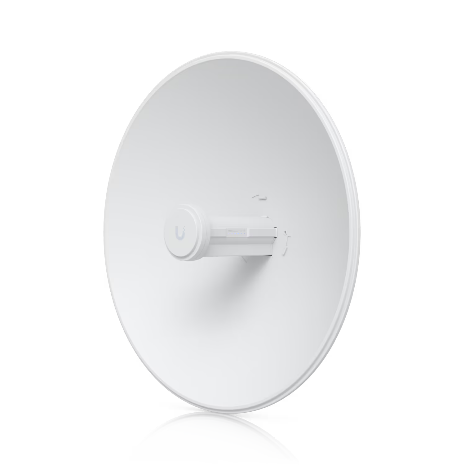 Ubiquiti UISP airMAX PowerBeam M5 5GHz 25dBi Radio side view.