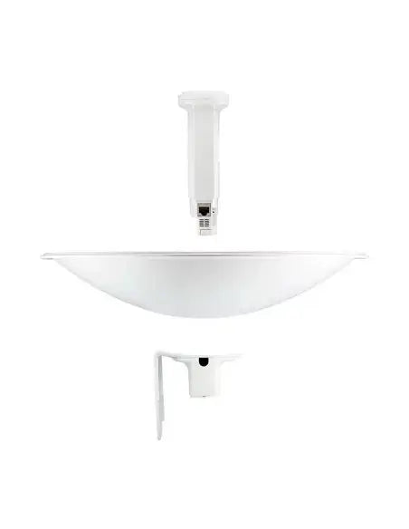 Ubiquiti UISP airMAX PowerBeam M5 5GHz 25dBi Radio on display.