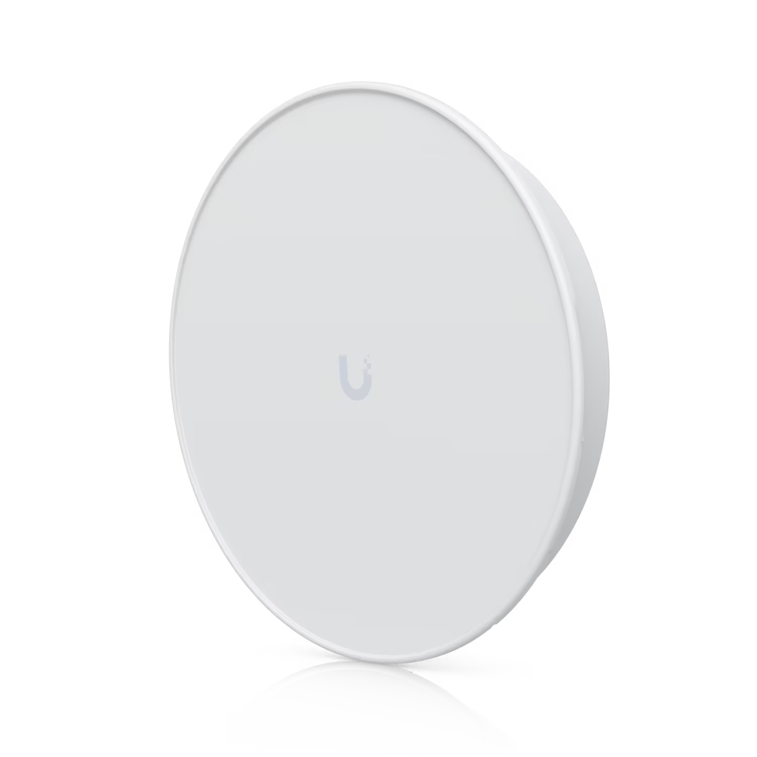 Side view of Ubiquiti UISP airMAX PowerBeam AC 5GHz 25dBi Isolator Radio.