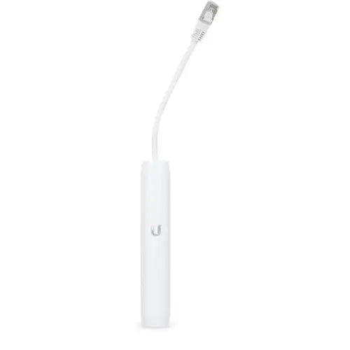Ubiquiti 802.3af to 24VDC Gigabit Outdoor Adapter with clear background showing all sides