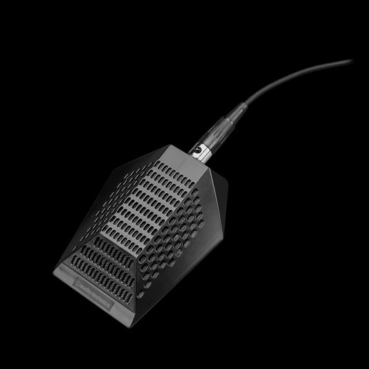 Audio-Technica PRO 44 Cardioid Condenser Boundary Microphone displayed on a white background.