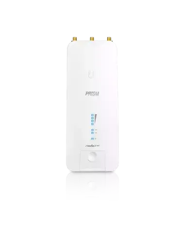 Ubiquiti UISP airMAX Rocket Prism AC 2GHz Radio in a larger view, capturing the product from a different angle to show its dimensions.