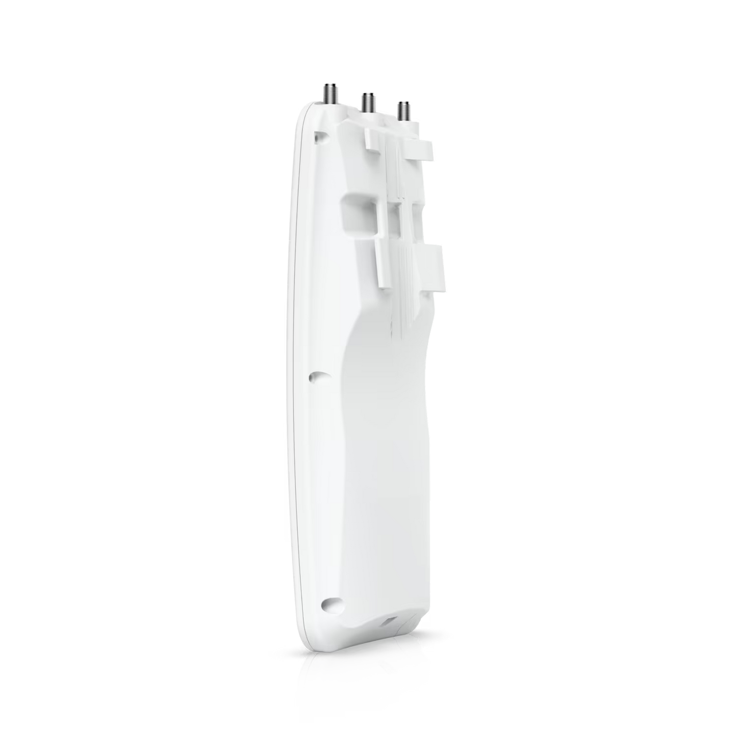 Ubiquiti UISP airMAX Rocket Prism AC 5GHz Radio installed on a pole demonstrating its outdoor application.