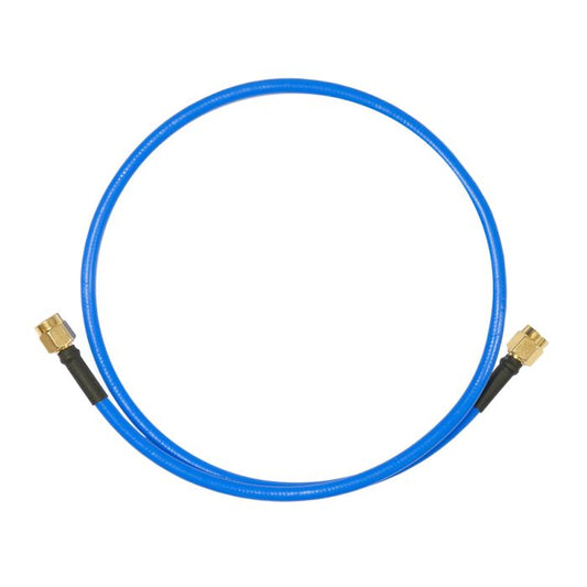 Image of MikroTik Flex-Guide 0.5M RPSMA-RPSMA Cable showing its connectors and flexible design.