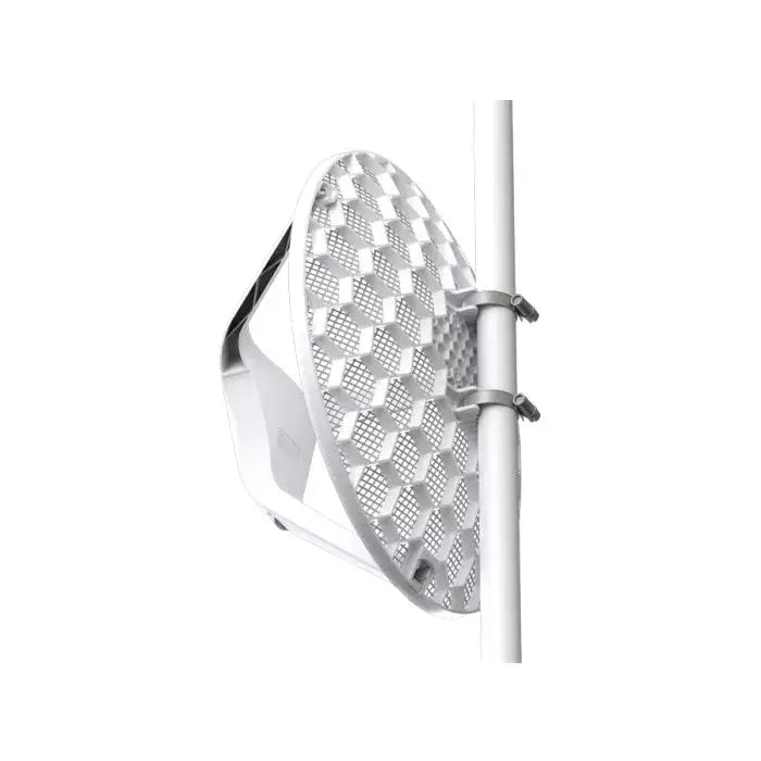Image of MikroTik LHG 5 24.5dBi PtP CPE Tripack, a high-performance wireless device designed for point-to-point connections.