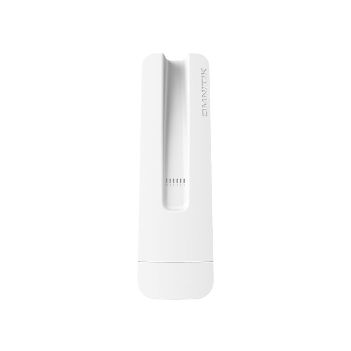 Image of the MikroTik OmniTIK 5ac 7.5dBi Outdoor PoE WiFi Access Point showcasing its design and features.