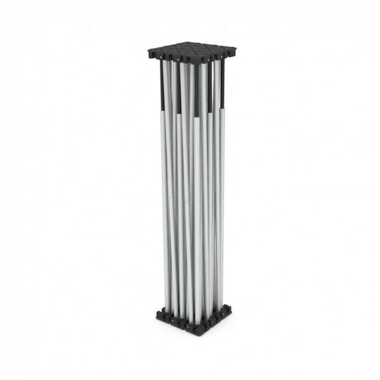 ALUSTAGE SCA-05 Panther Deck Risers 1X1 600MM, a durable stage support system designed for stability and performance.