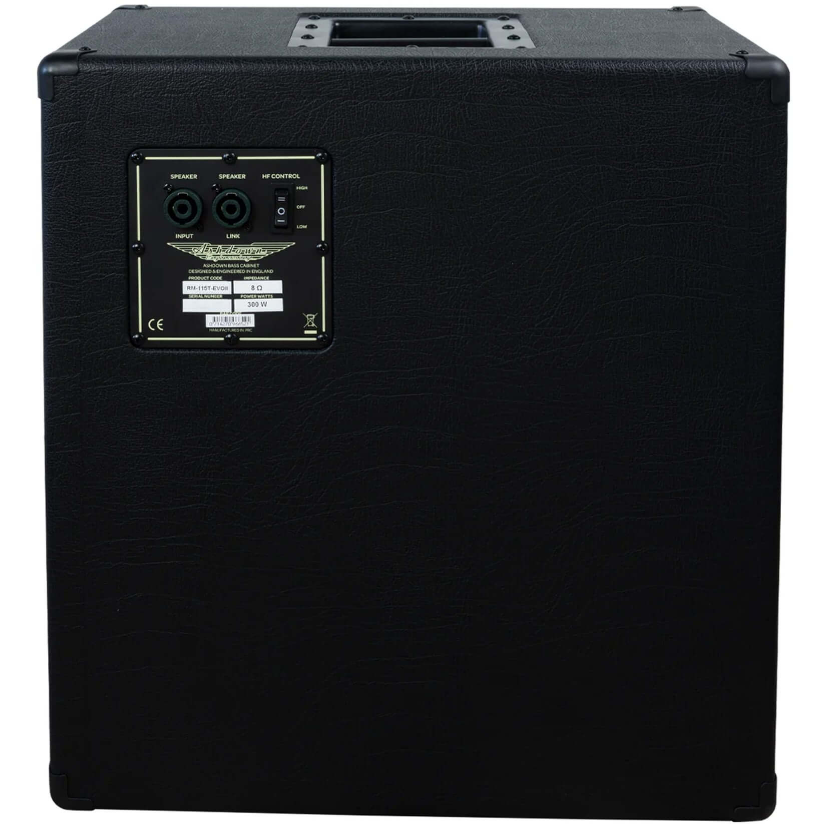 ASHDOWN RM-115T-EVOII 300W 1X15" Lightweight Bass Cabinet with Tweeter