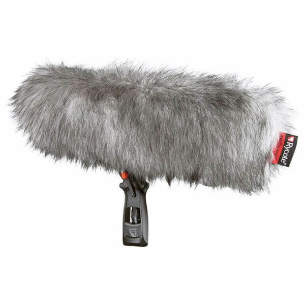 Rycote Windshield WS 4 designed for 246-280mm microphones, showcasing its protective features against wind noise.