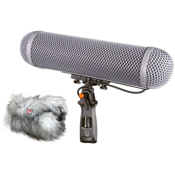 Rycote Windshield WS 4 designed for 246-280mm microphones, showcasing its durable construction and effective wind noise reduction.