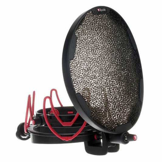 RYCOTE INVISION USM-VB-L STUDIO KIT with POP FILTER designed for 18-55MM DIAMETER LARGE DIAPHRAGM MICROPHONES.