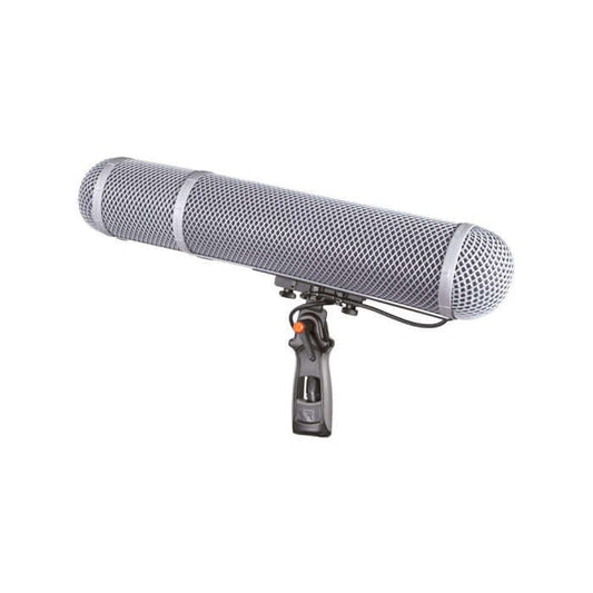 RYCOTE MODULAR WINDSHIELD WS 6 KIT designed for 351-400mm long and 19-34mm diameter shotgun microphones with a 3-pin XLR connection.