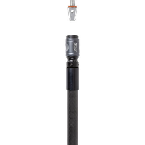 RYCOTE PCS-Boom Connector with 3/8 inch Tip, featuring a quick release mounting system.