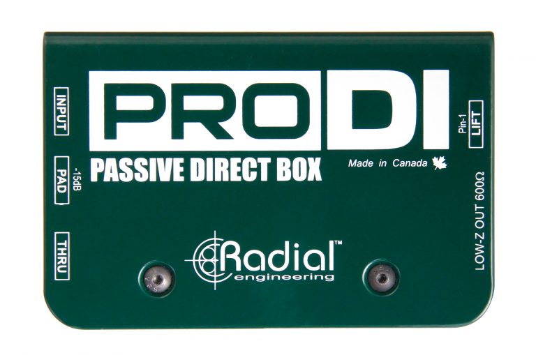 Radial ProDI Pro Passive DI Box – Pro-Stage.co.za