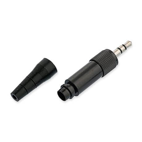 Sennheiser 3.5mm screwable jack plug for EW series, replacement part number 540382.