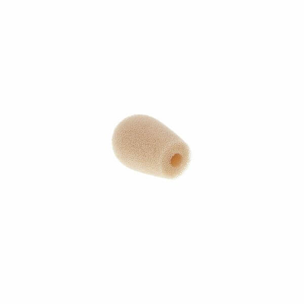 Beige foam windscreen accessory for Sennheiser HSP4 microphone.