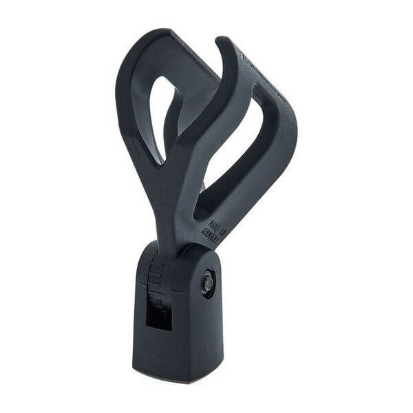 Sennheiser MZQ 3072 Easy Release Clamp for SKM 3000/5000/5200, a black microphone accessory.